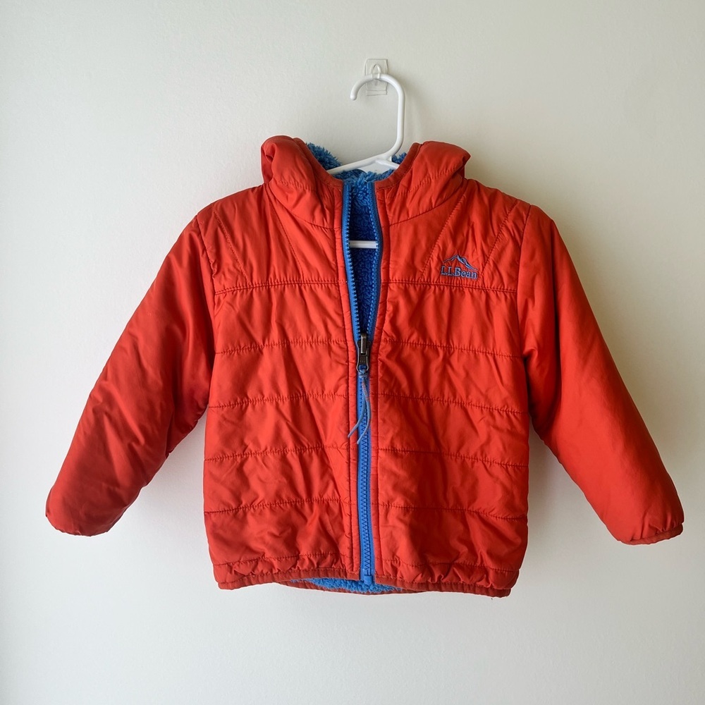 L.L. Bean Kids Reversible Puffer Jacket